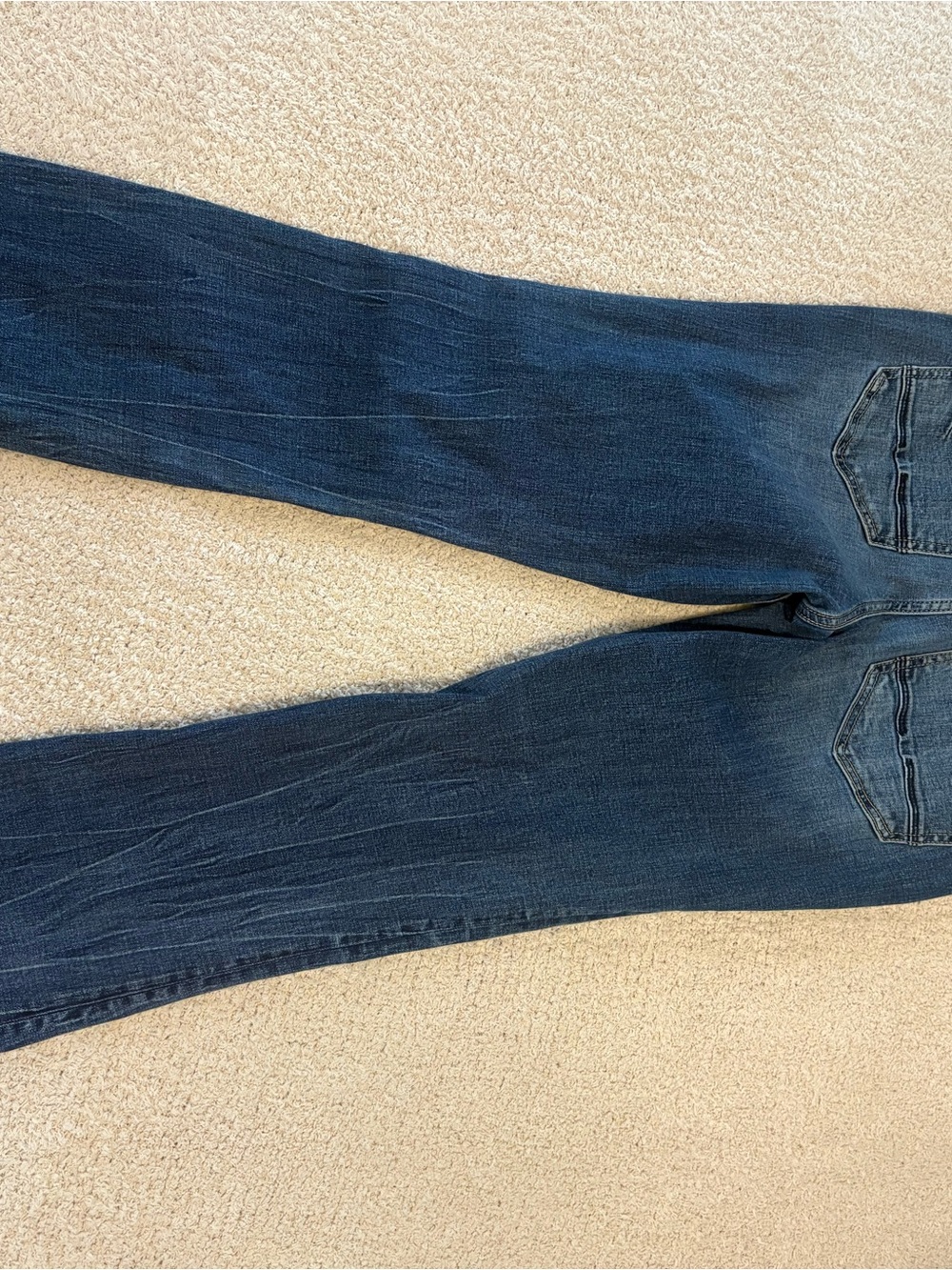 BKE Women's PAYTON Bootcut Jeans in Dark Blue Wash - Picture 5 of 5